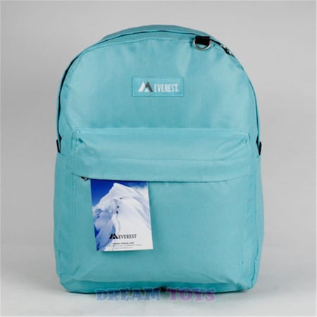 Everest Classic Backpack - Aqua Blue 2045CR-AQ